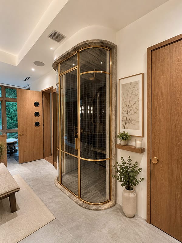 bronze mooi shower