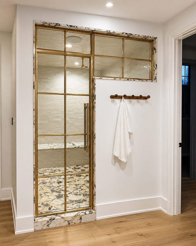 bronze mooi shower